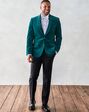 The Black Tux Green Velvet Jacket Tuxedo Green Tuxedo - thumbnail - 1