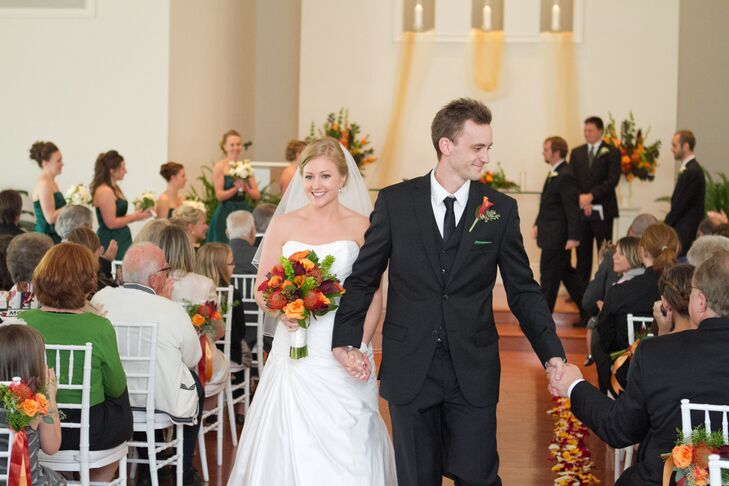 Bride and Groom Recessional