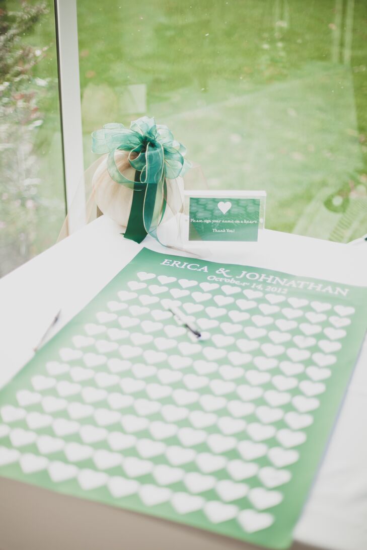 Heart Signing Guest Book