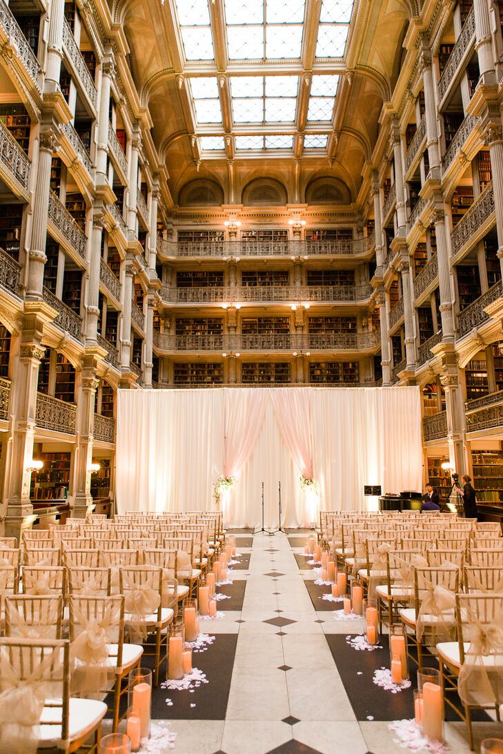 George Peabody Library Wedding Ceremony