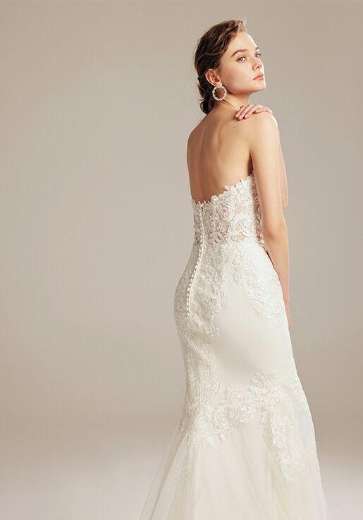 AW Bridal AW Olive Wedding Dress Mermaid Wedding Dress - 6