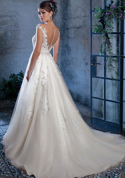 Amaré Couture C134 Gabriela Ball Gown Wedding Dress - 2