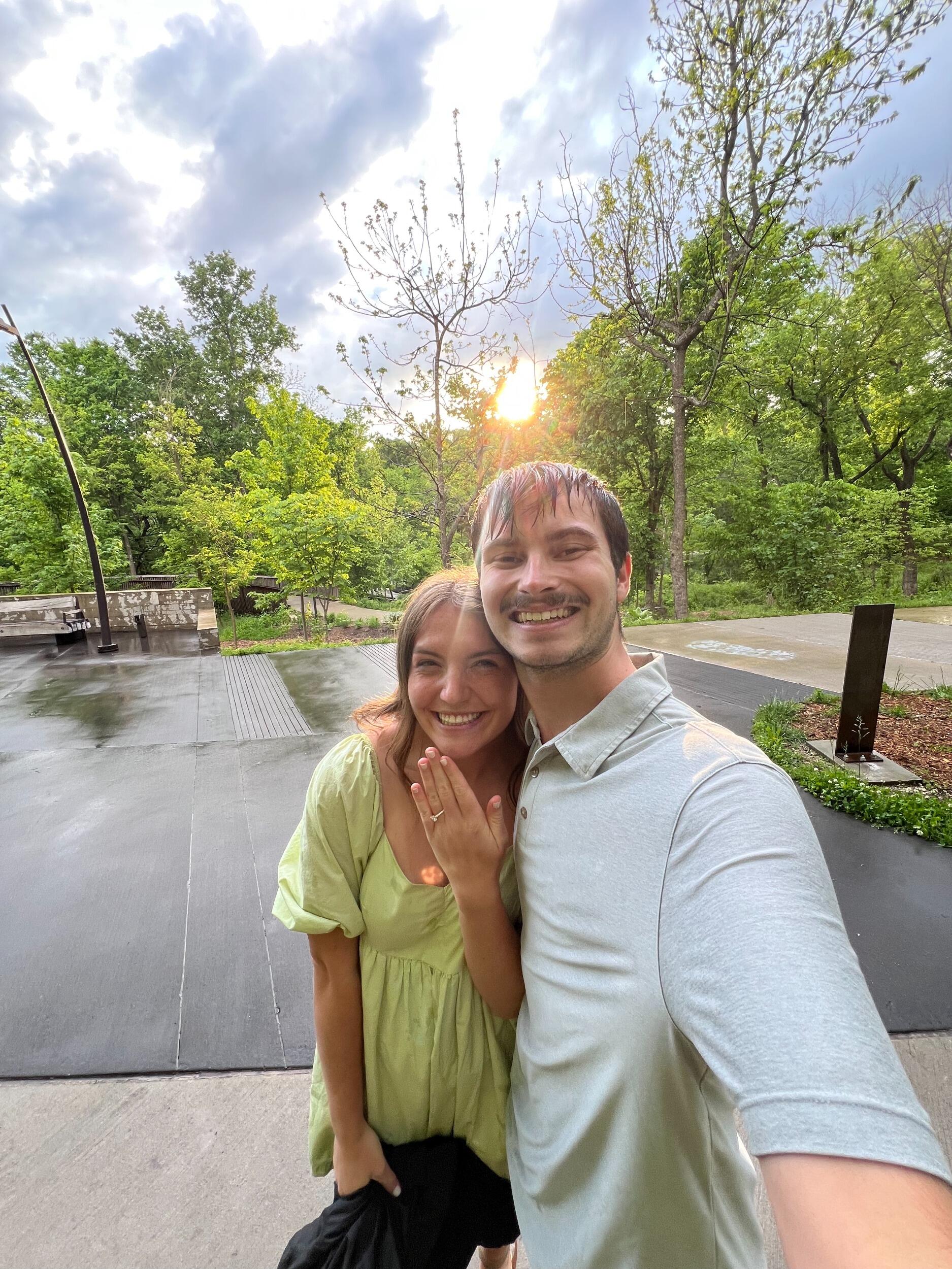 Finally, ENGAGEMENT!!