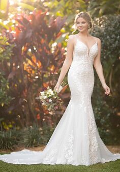 Essense of Australia D3066 Mermaid Wedding Dress