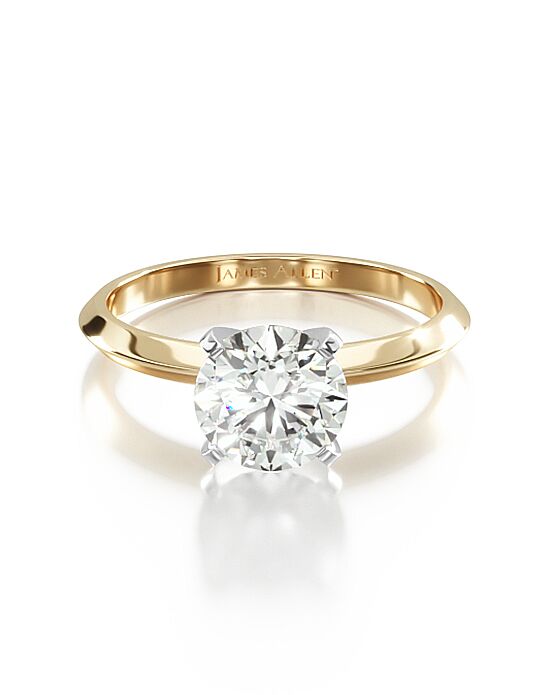 James Allen Round Cut Engagement Ring - 1