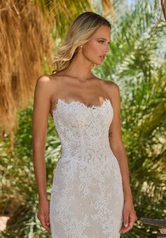 L'amour by Calla Blanche LA26117 Verena Sheath Wedding Dress