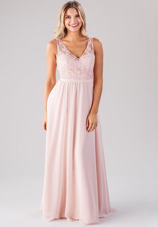 Kennedy Blue Betsy V-Neck Bridesmaid Dress - 1