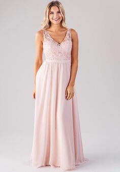 Kennedy Blue Betsy V-Neck and Plunge Bridesmaid Dress