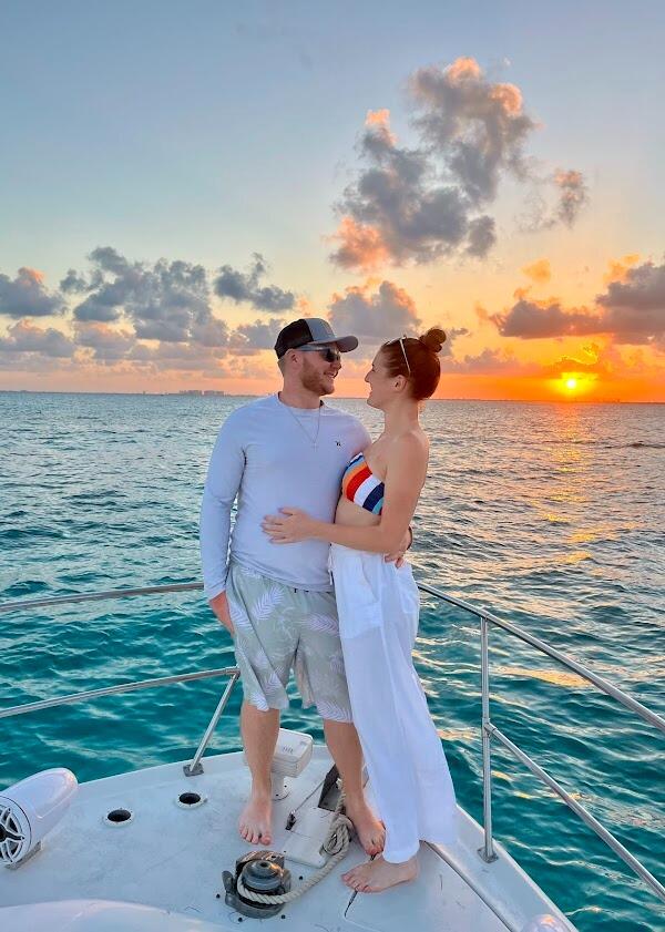 A Mexico getaway with Gavin’s family.