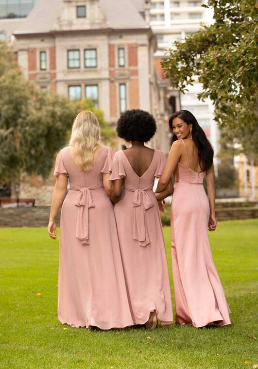 Sorella Vita 9786 V-Neck Bridesmaid Dress - 4