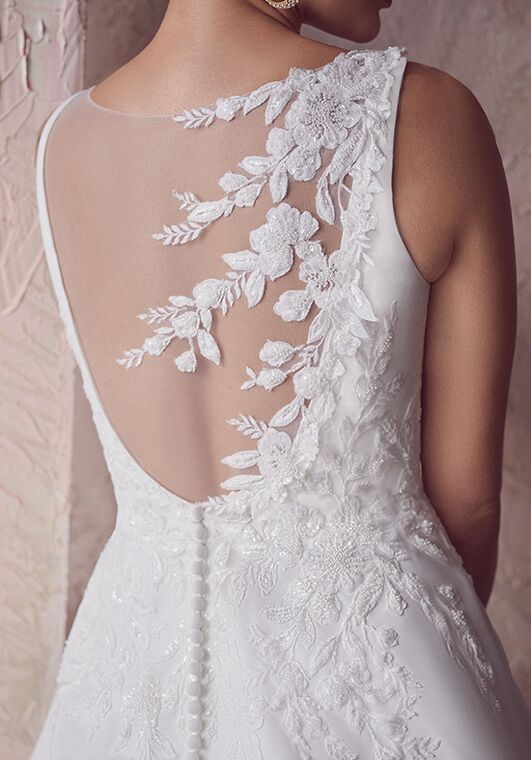 Maggie Sottero PAXTON A-Line Wedding Dress - 7