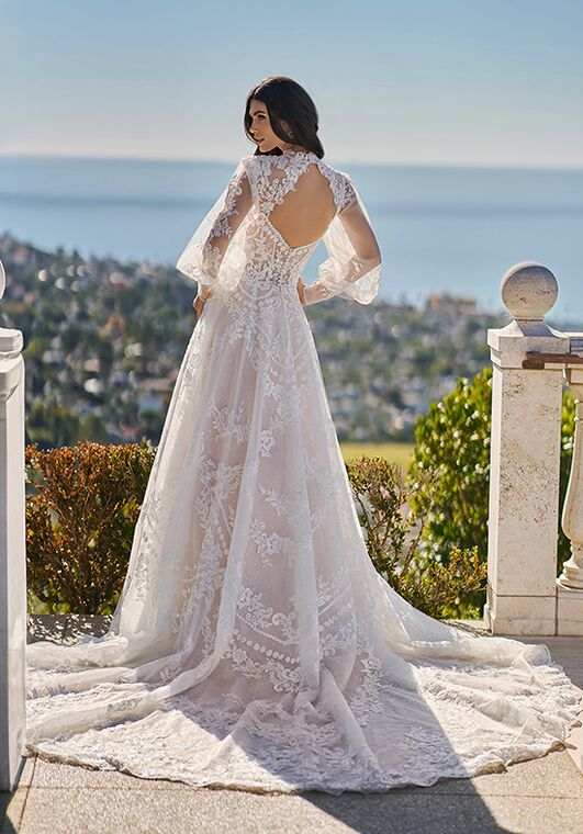 Val Stefani Rosamund A-Line Wedding Dress - 3