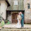 A Flower-Filled Private Estate Microwedding in Baltimore, Maryland, With a Peach Color Palette
