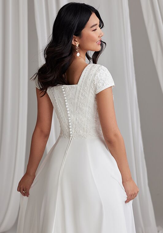Rebecca Ingram JUDITH A-Line Wedding Dress - 4