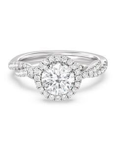 With Clarity Glamorous Cushion, Emerald, Pear, Radiant, Round, Oval Cut Engagement Ring