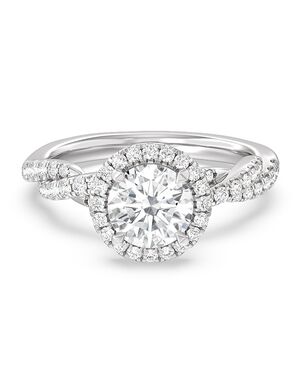 With Clarity Glamorous Cushion, Emerald, Pear, Radiant, Round, Oval Cut Engagement Ring