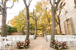 Ceremony Setup at The Meridian House in Washington, D.C.