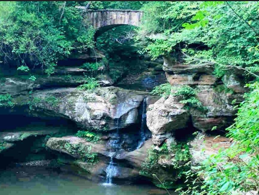 Picture of Hocking Hills State Park Old Man's Cave