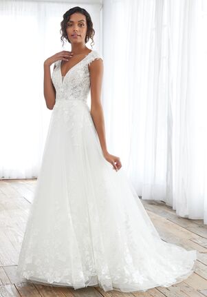 Adrianna Papell Platinum 31237 A-Line Wedding Dress