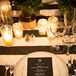 Black and White Menu Cards