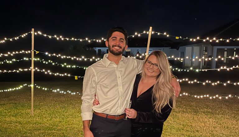 Hayley & Justin Home Page Banner