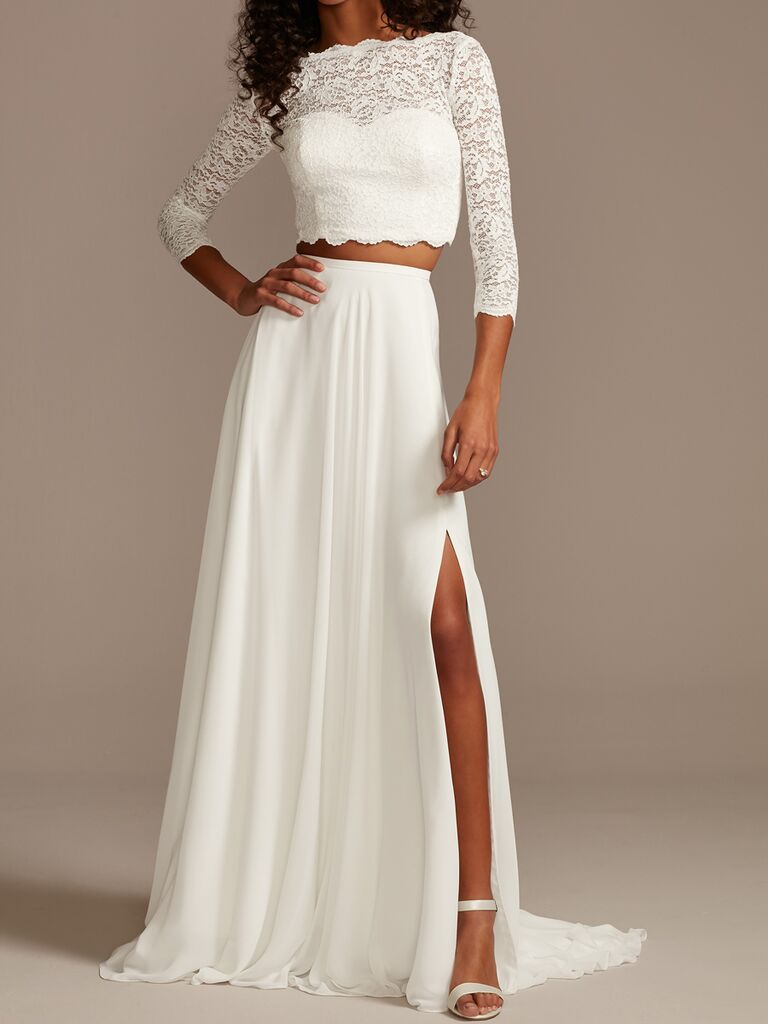 David's Bridal Wedding Dress
