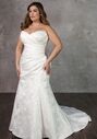 Essense of Australia D4300+ Fit-and-Flare Wedding Dress - thumbnail - 5