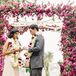 The couple's ceremony was conducted in Sankrist, and included rituals of a Hindu wedding.