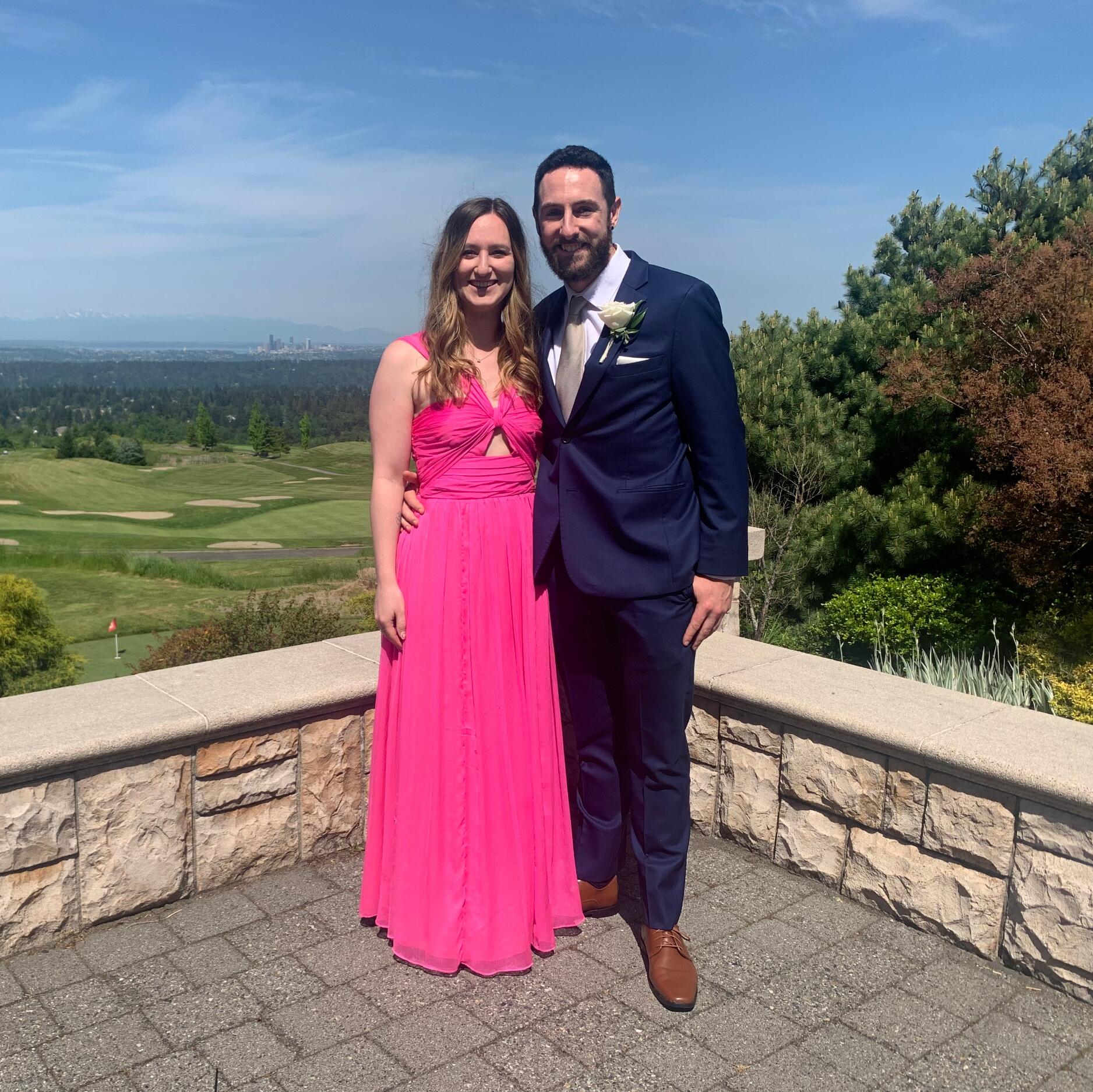 Picture of Our first wedding together