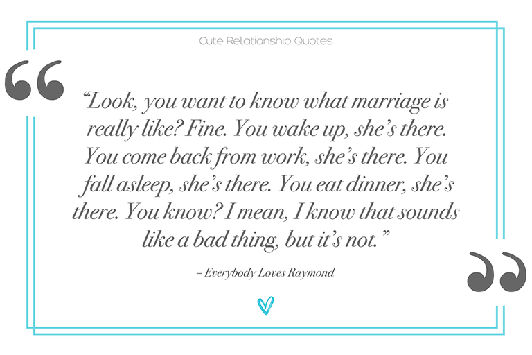 Everybody Loves Raymond cute relationship quotes illustration