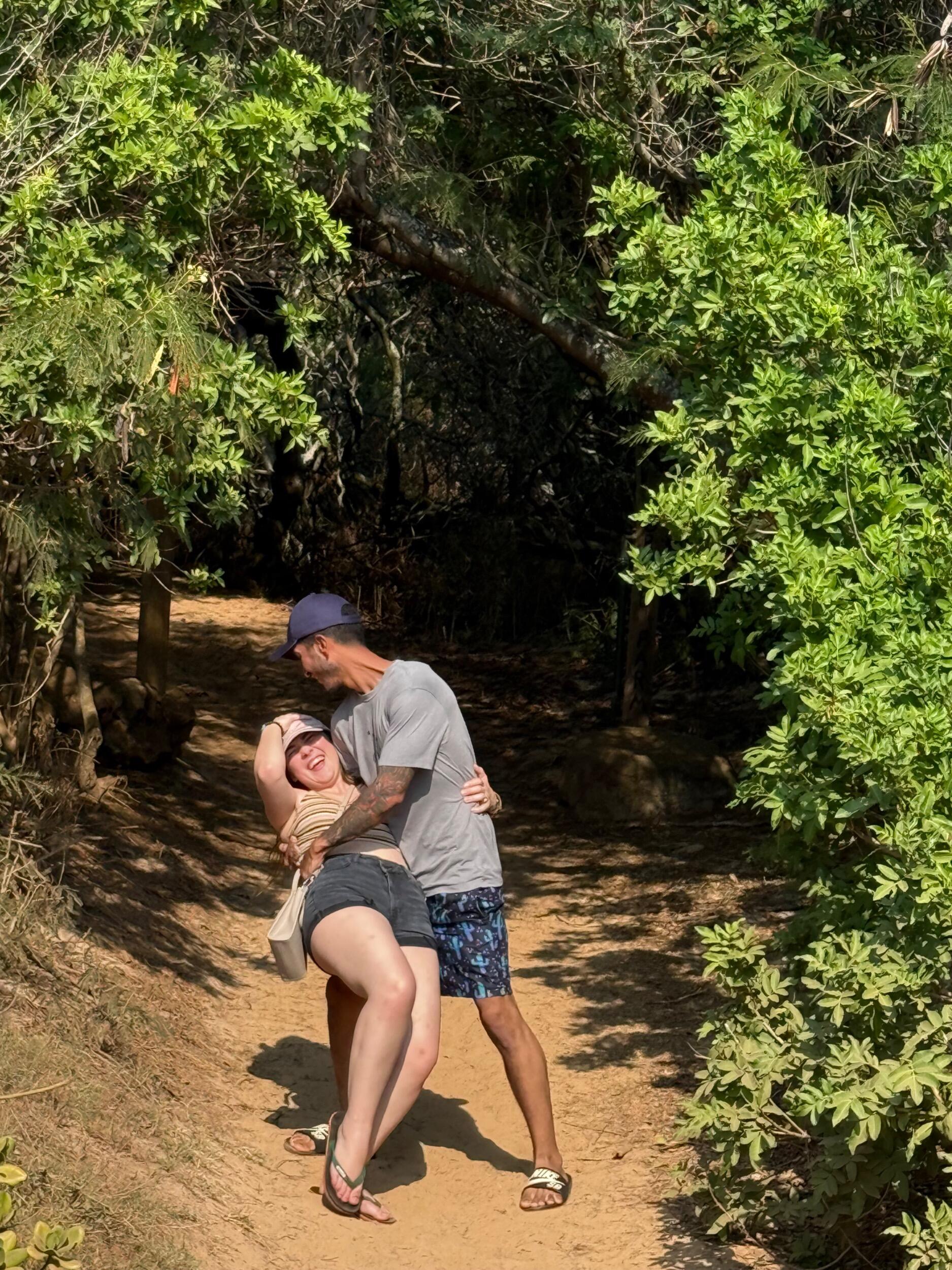 This was supposed to be our engagement photos pt. 2. Obviously, Zay did not get the message!