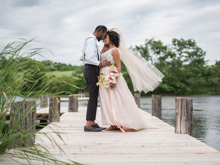 Farm wedding venue in Zionsville, Indiana.