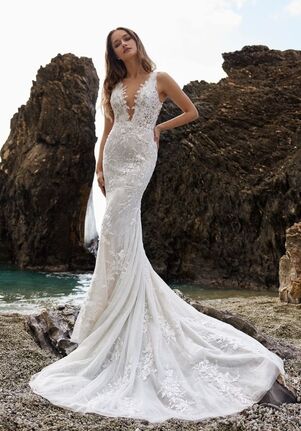 INES DI SANTO Spring 2022 - Leda Trumpet Wedding Dress