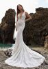 INES DI SANTO Spring 2022 - Leda Trumpet Wedding Dress - thumbnail - 1