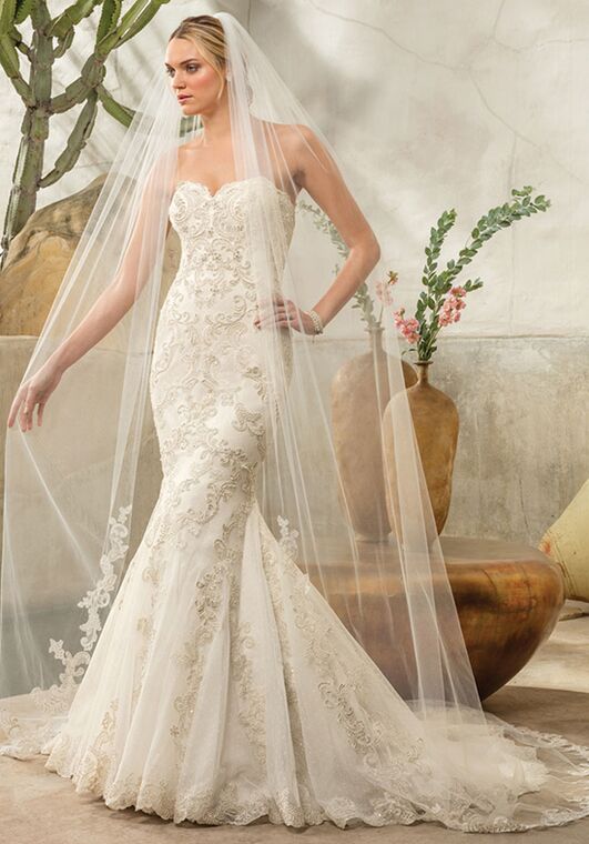 Casablanca Bridal Style 2298 Dakota Mermaid Wedding Dress - 5