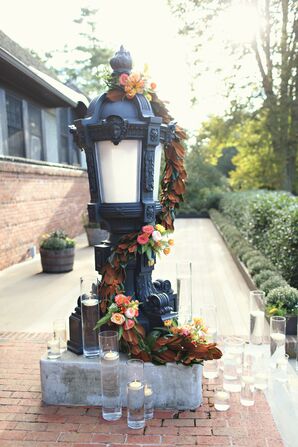 Cascading Magnolia Leaf Garlands