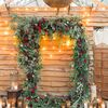 A Luxe-Meets-Rustic Christmas-Themed Wedding at Terrain at Styers in Glen Mills, Pennsylvania