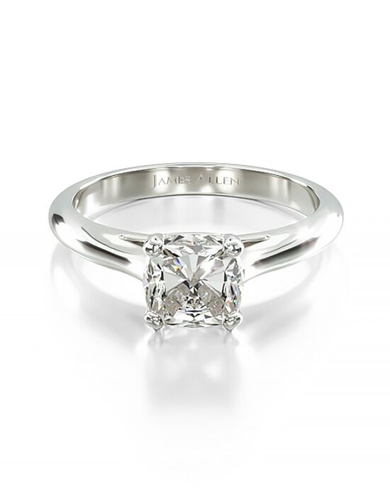 James Allen Cushion Cut Engagement Ring - 1