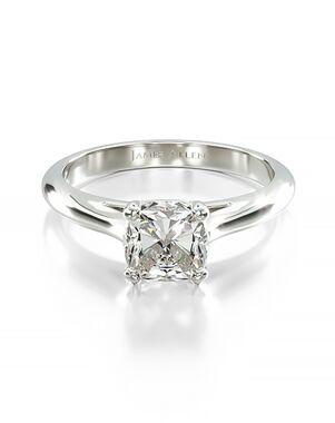 James Allen Cushion Cut Engagement Ring