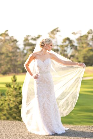 Marisa Bridals Sweetheart Neckline Lace Dress