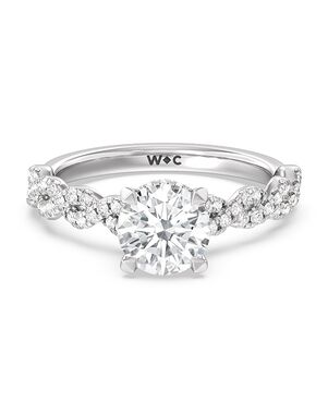 With Clarity Elegant Cushion, Emerald, Radiant, Round, Oval Cut Engagement Ring