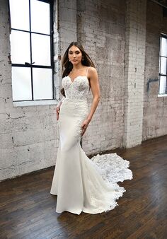 Martina Liana 1390 Fit-and-Flare Wedding Dress