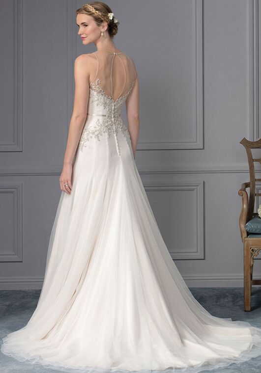 Beloved by Casablanca Bridal BL237 Celeste Sheath Wedding Dress - 3