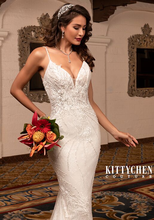 KITTYCHEN Couture SHAWNA, K2044 Mermaid Wedding Dress - 4