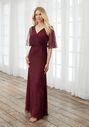 Adrianna Papell Platinum 40322 V-Neck Bridesmaid Dress - thumbnail - 4