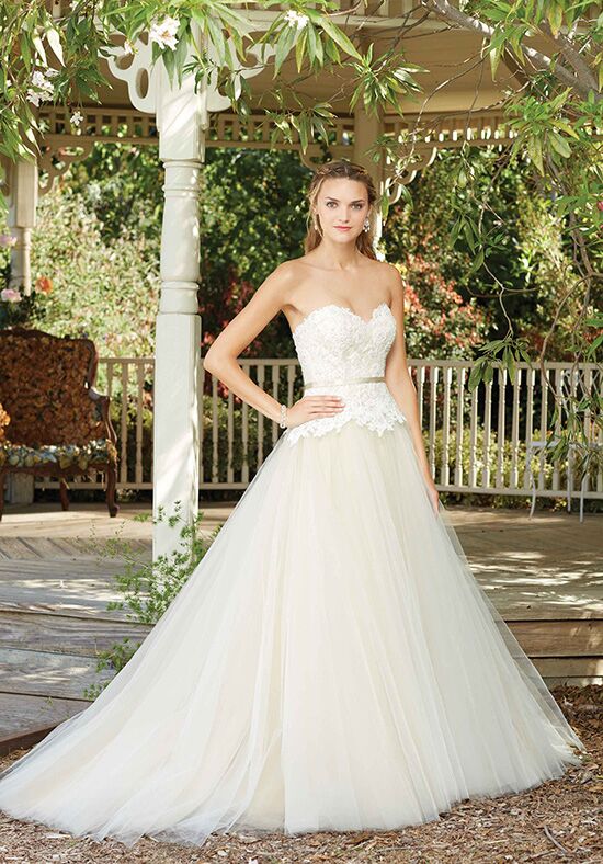 Casablanca Bridal Style 2282 Hydrangea Ball Gown Wedding Dress - 1