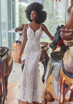 Madison James Jones Sheath Wedding Dress