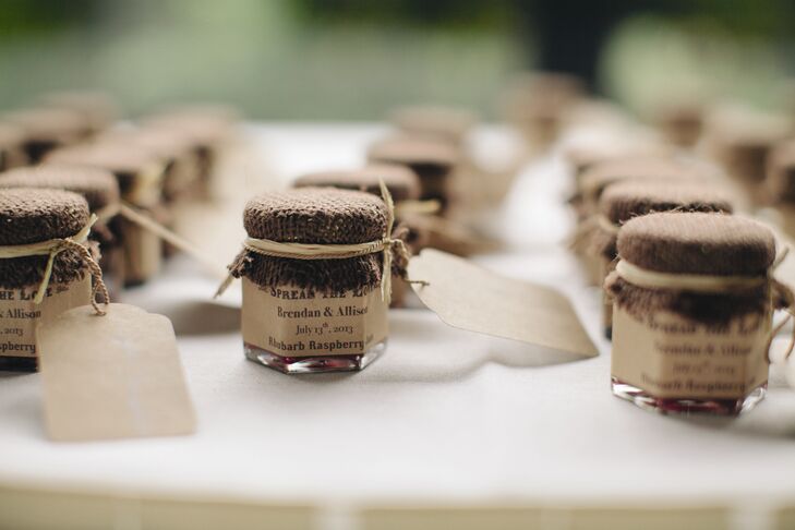 Jam Wedding Favors