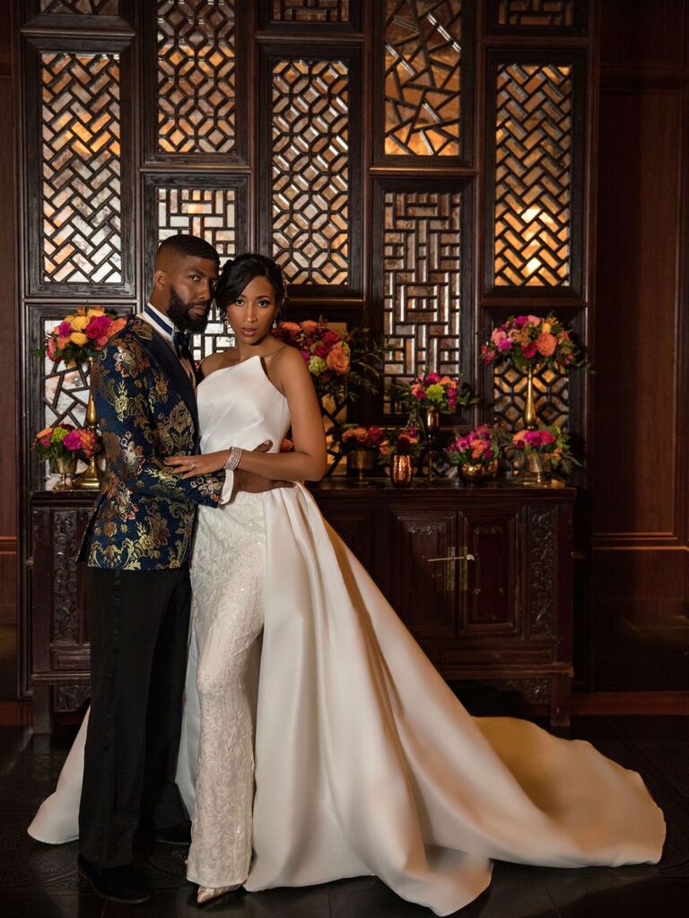 Designer Creates Illusion Wedding Gowns for Black Women