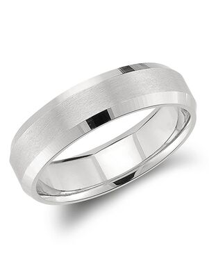 Blue Nile 601090P Platinum Wedding Ring